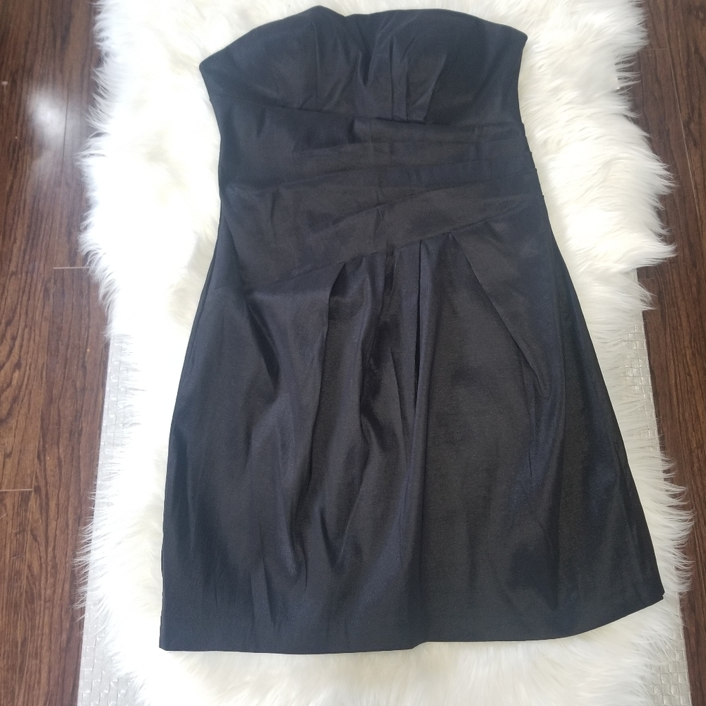 Daisy Black Classic Mini Prom Cocktail Evening Event Dress Wedding Size Large